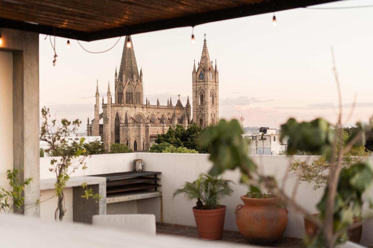 Ferienwohnung Loft Con Terraza Privada, Vista Al Expiatorio Guadalajara Exterior foto